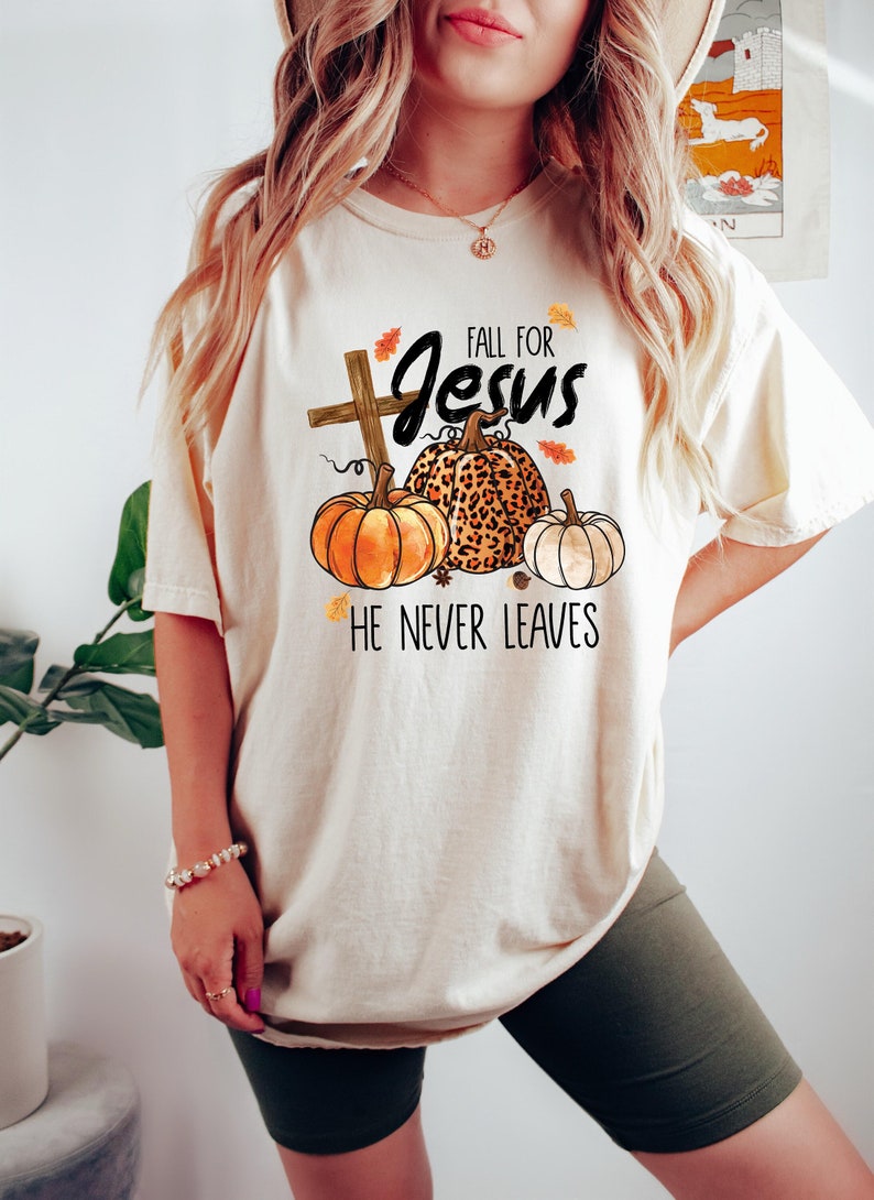 He Never Leaves T-shirt