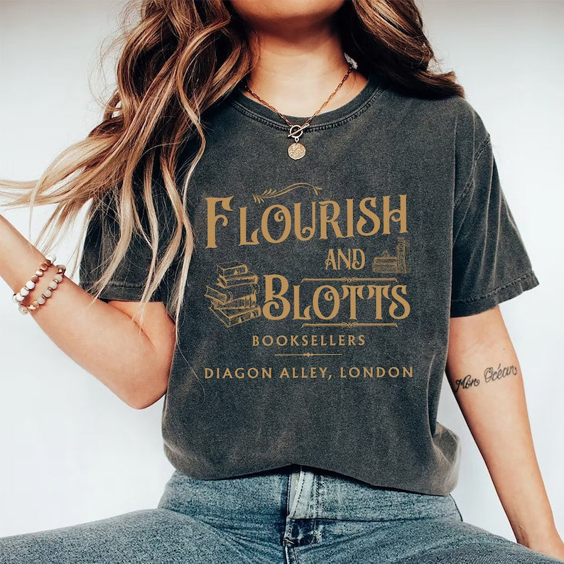 Wizard Book Shop HP T-shirt