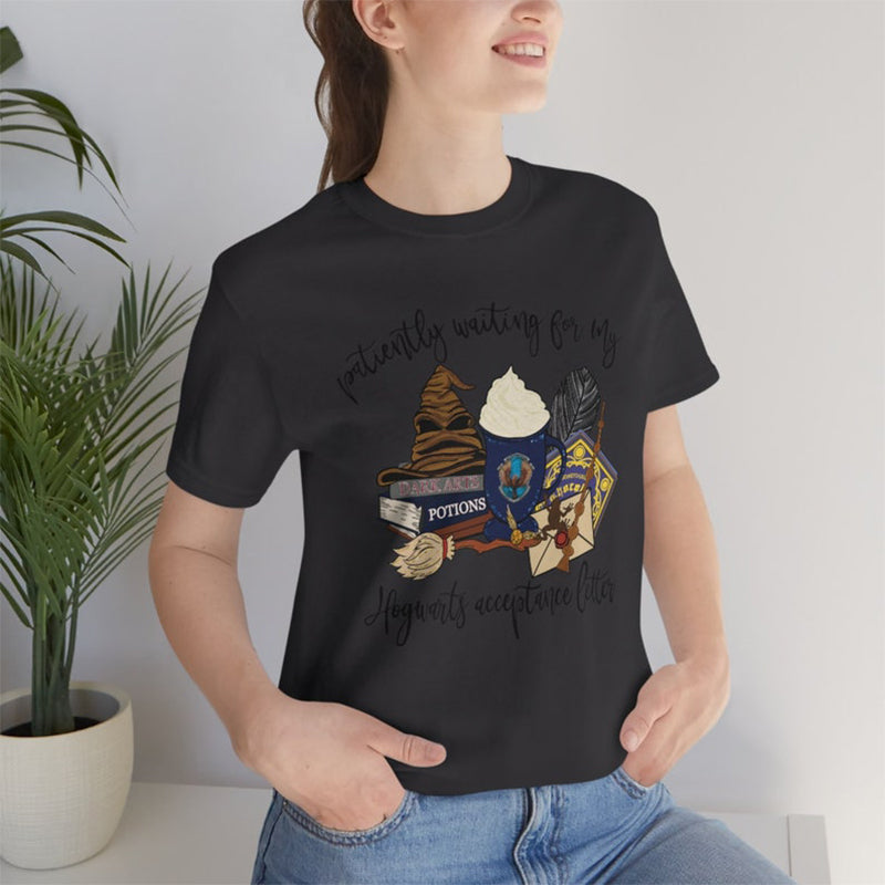Hogwarts Magical School Cartoon Print T-shirt