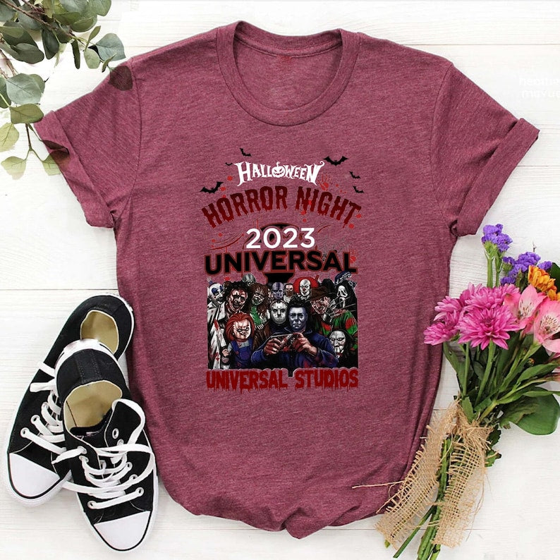 Halloween Horror Nights Casual T-shirt