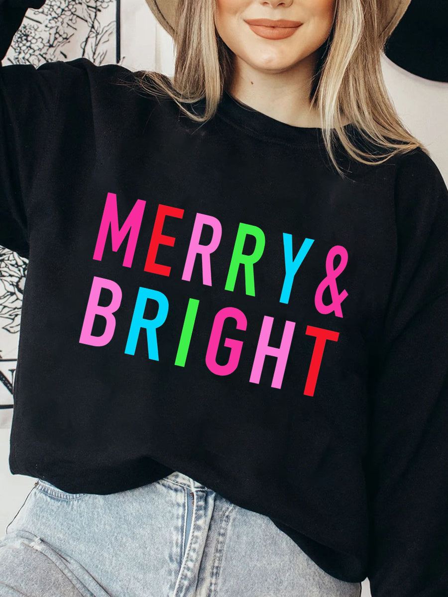 Merry Bright Christmas Sweatshirt