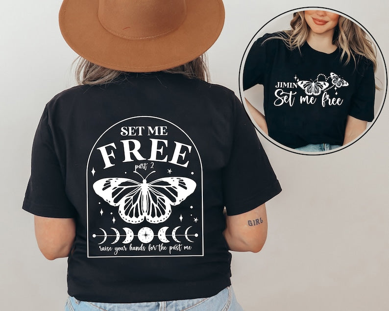 BTS Jimin Set Me Free T-shirt