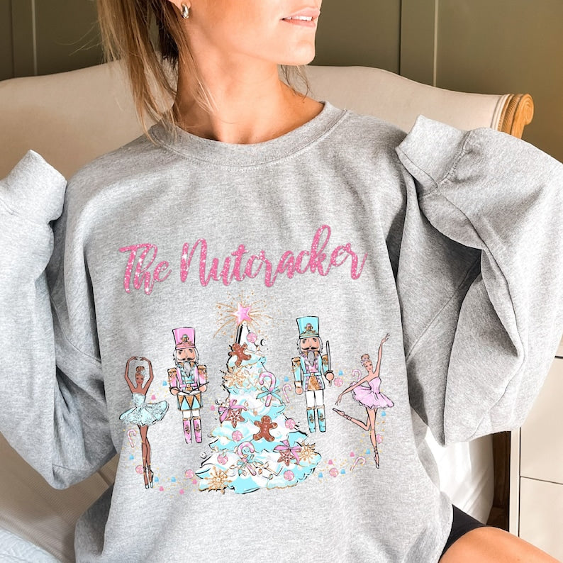 Nutcracker Christmas Crewneck Sweatshirt