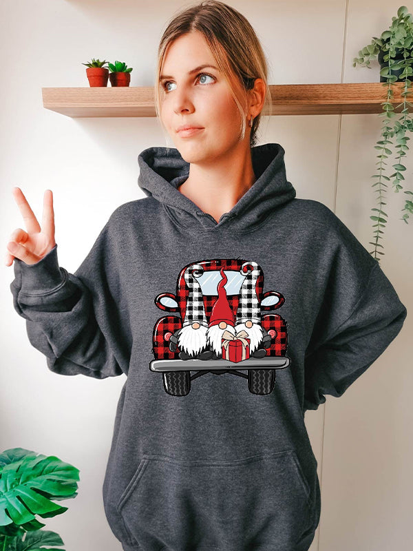 Cute Christmas Car Hoodie