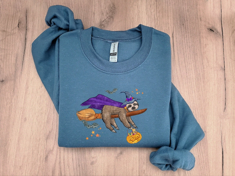 Halloween Sloth Sweatshirt