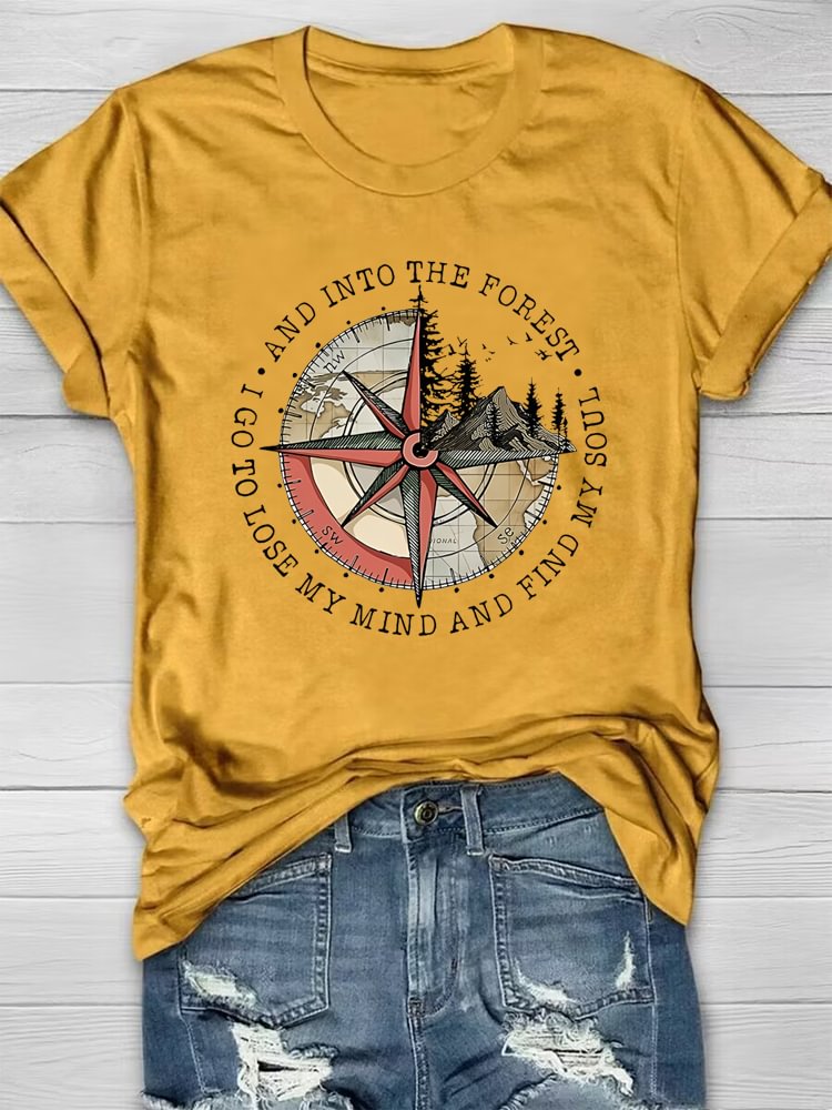 And Into The Forest I Go To Lose My Mine T-shirt