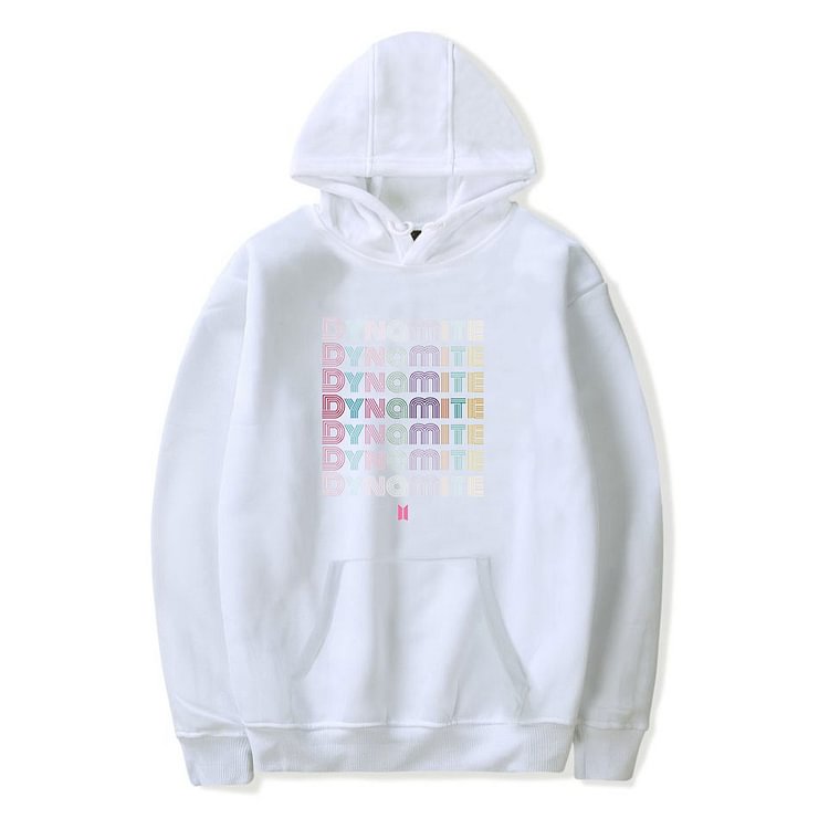 BTS Dynamite Logo Hoodie