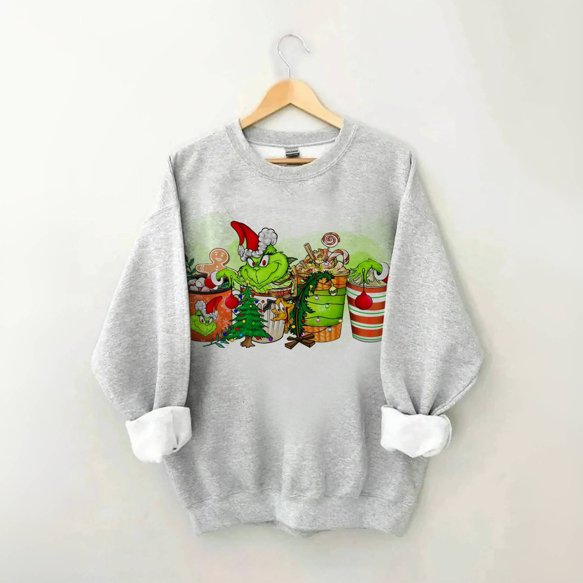 Christmas Coffee Drink Christmas Sweatshirt