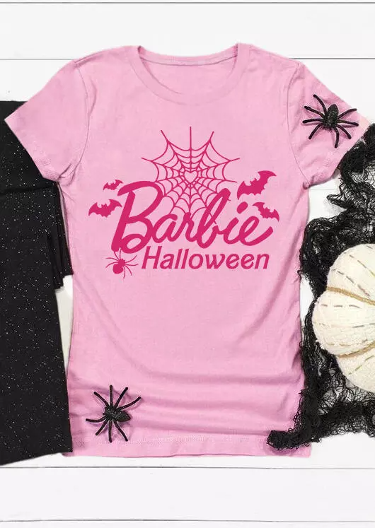 Barbie Halloween Casual T-shirt