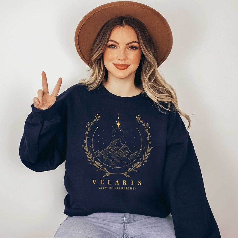 SJM - Gold print -Velaris sweatshirt