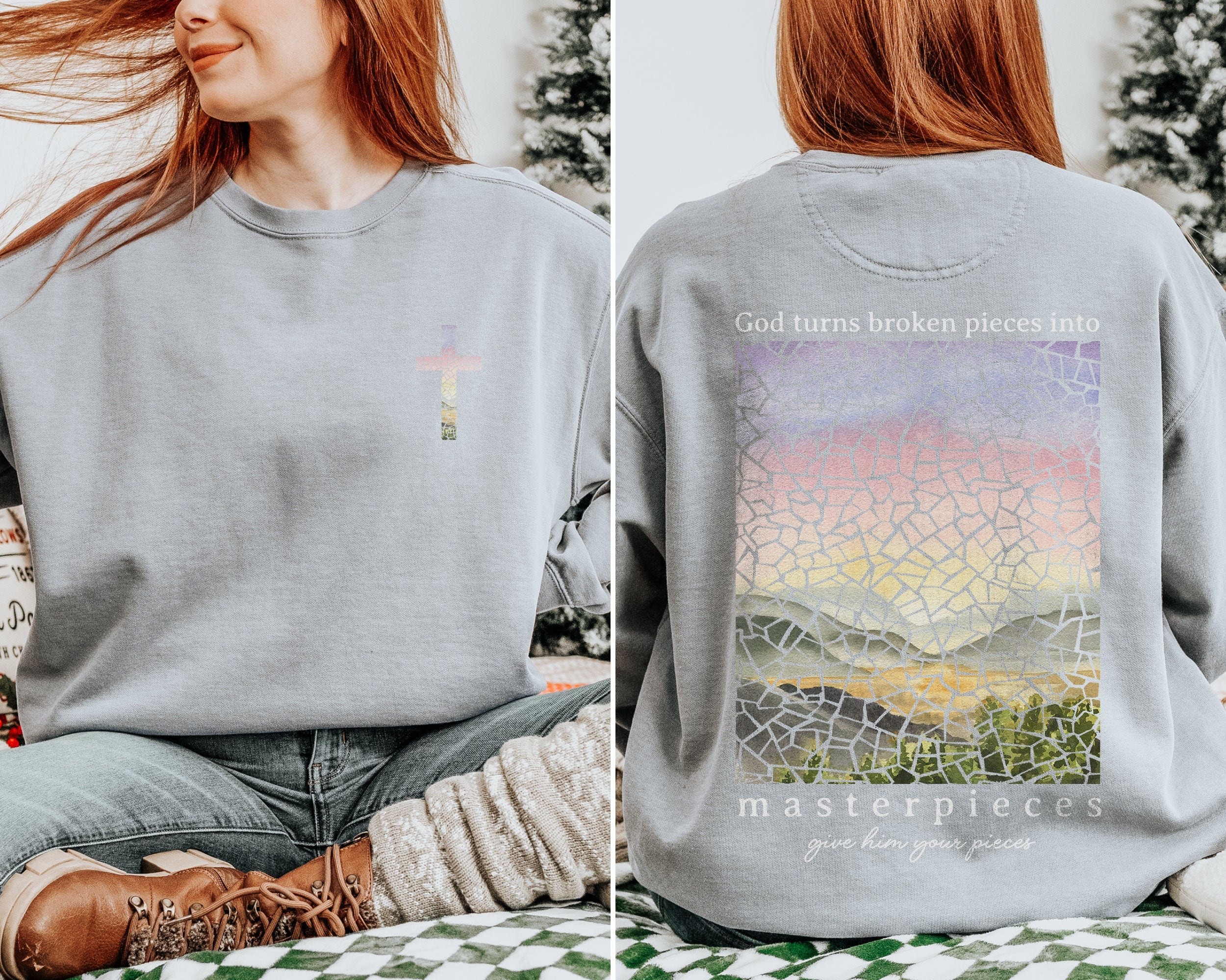Faith Crew Neck Sweatshirt