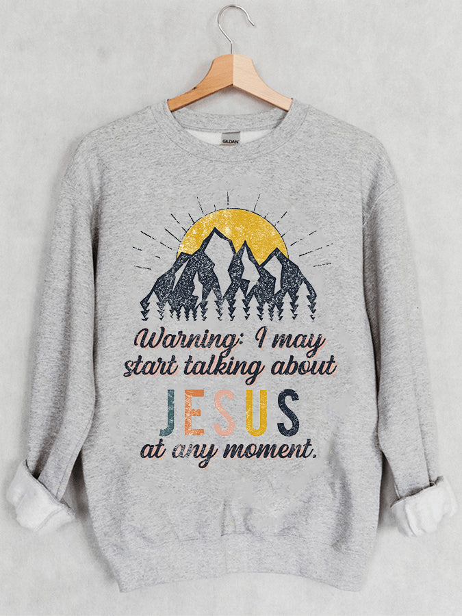 Faith Sublimations - Crewneck Long Sleeve Sweatshirt