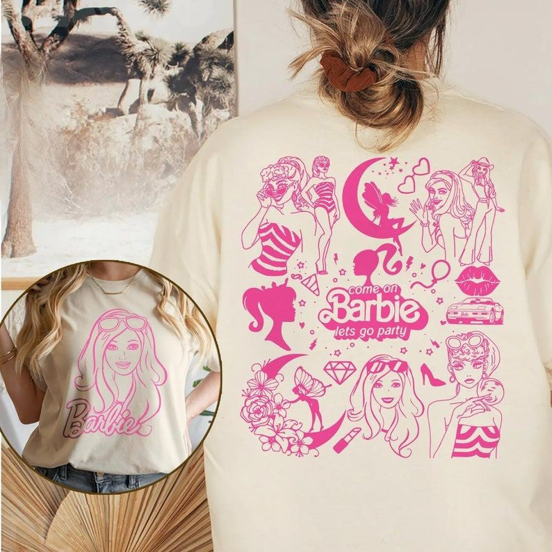 2 Side Princess Barbies New Movies 2023 Sweatshirt