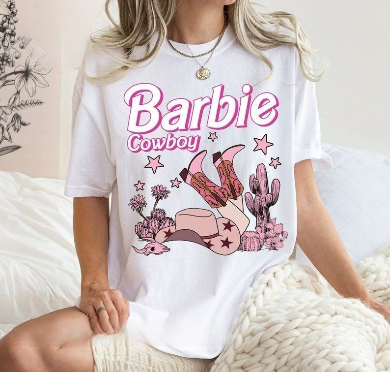 Cowboy Barbie Cute T-shirt