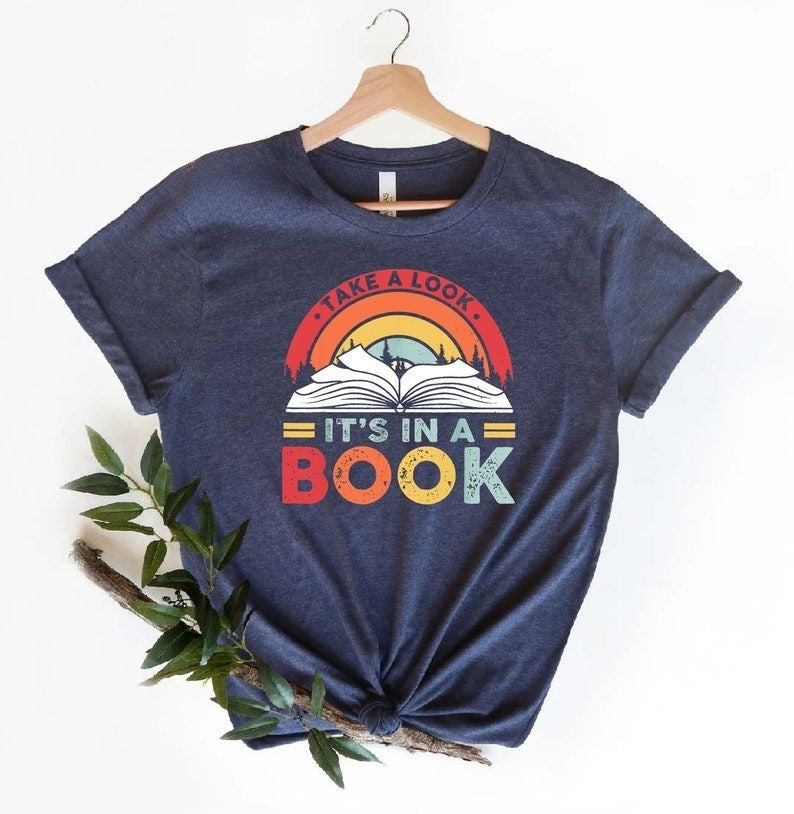 Rainbow Books Print T-shirt