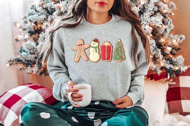 Christmas Gingerbread Cookies Sweatshirt