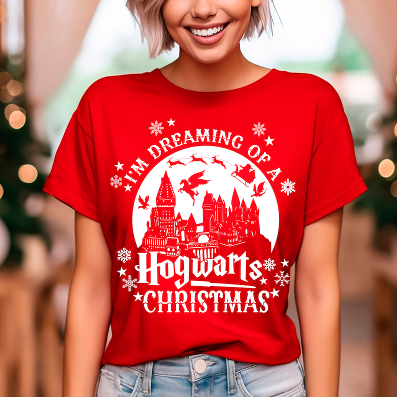 I'm Dreaming Of A Hogwarts Christmas T-shirt