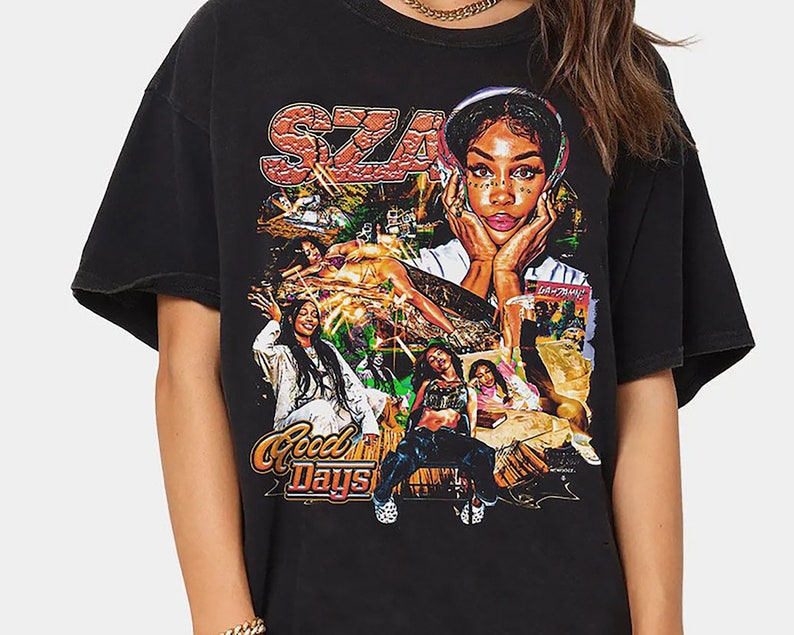 SZA Printed Graphic T-shirt