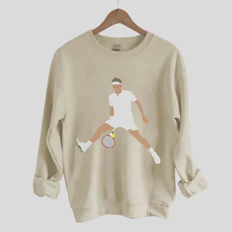 The Goat RF Tennis Legend Thanks For All The Countless Memories Sweatshirt