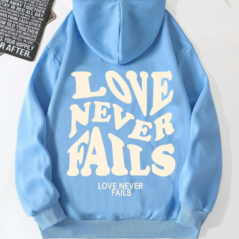 Love Never Fails Hoodie