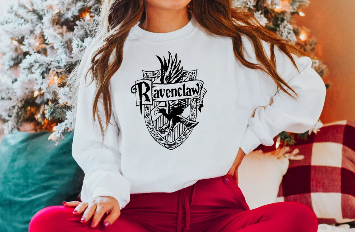 Hogwarts School WHITE Sweatshirt