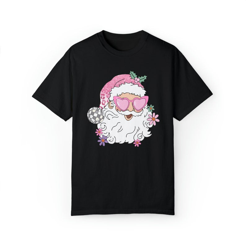 Disco Santa Trendy Christmas T-shirt