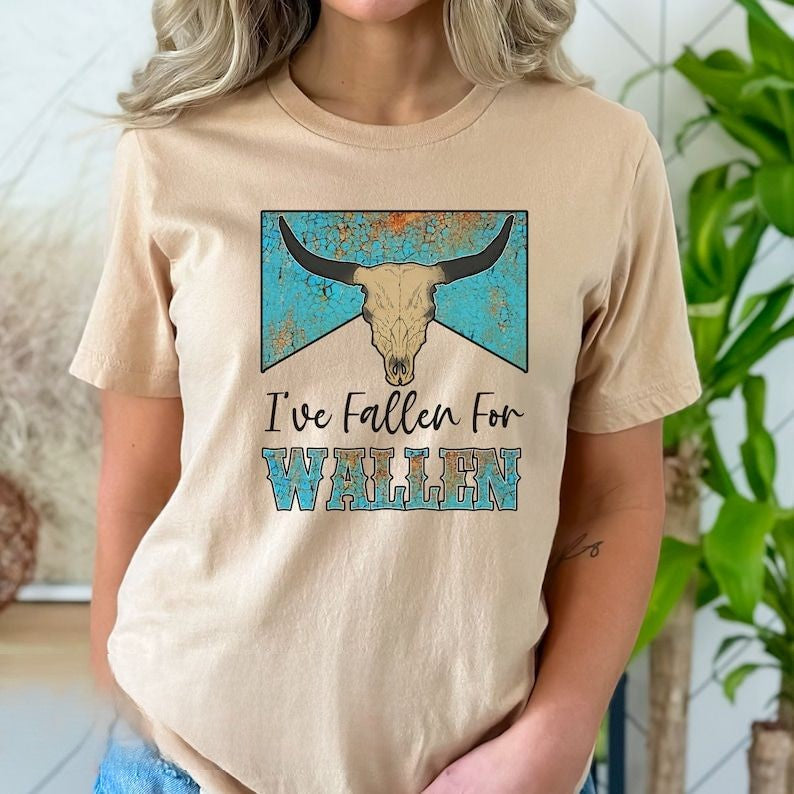 Fallen for Wallen Country Music T-shirt
