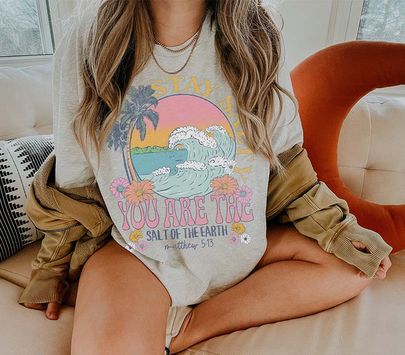Stay Salty Bible Verse Faith T-shirt
