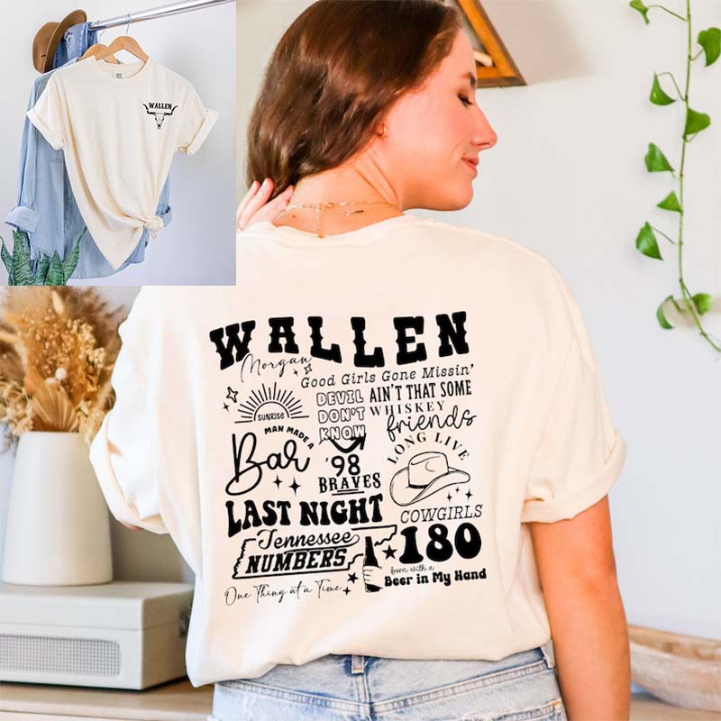 Wallen Country Music T-shirt