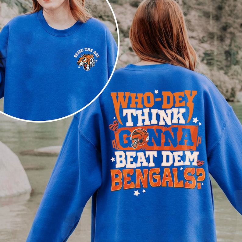 WhoDey Think Gonna Beat Them Bengals Crewneck Sweatshirt