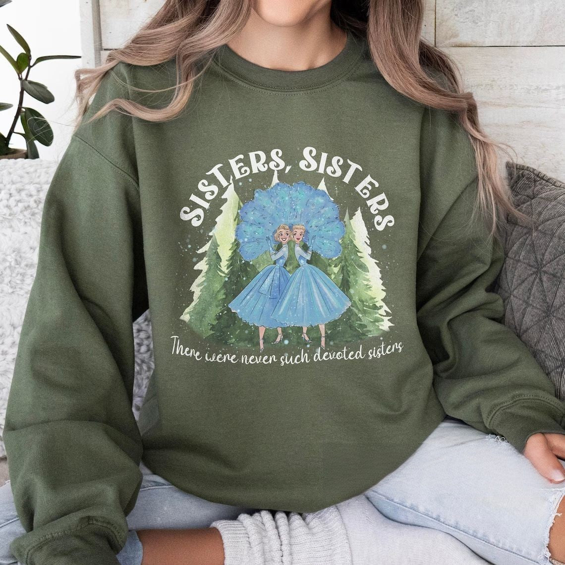 White Movie Christmas Sweatshirt