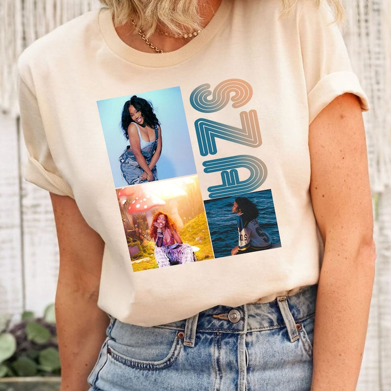 Sza New Bootleg 90s Casual T-shirt